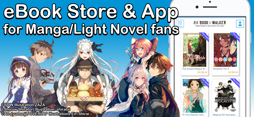 eBook Store & App for Manga/Light Novel fans