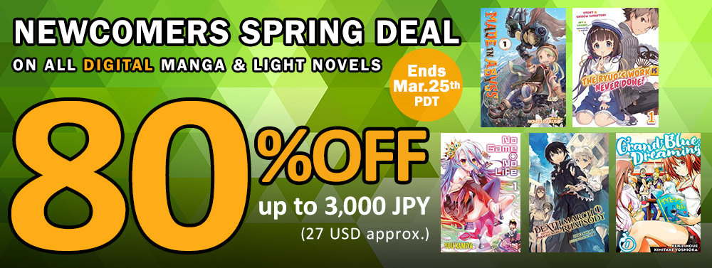 NEWCOMERS SPRING DEAL (80% Off)