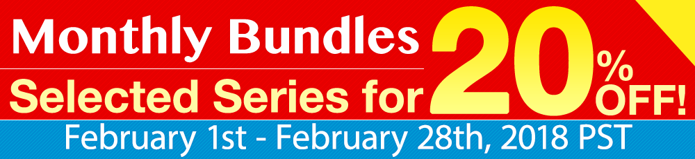 Monthly Bundles Selected Series for 20% OFF!